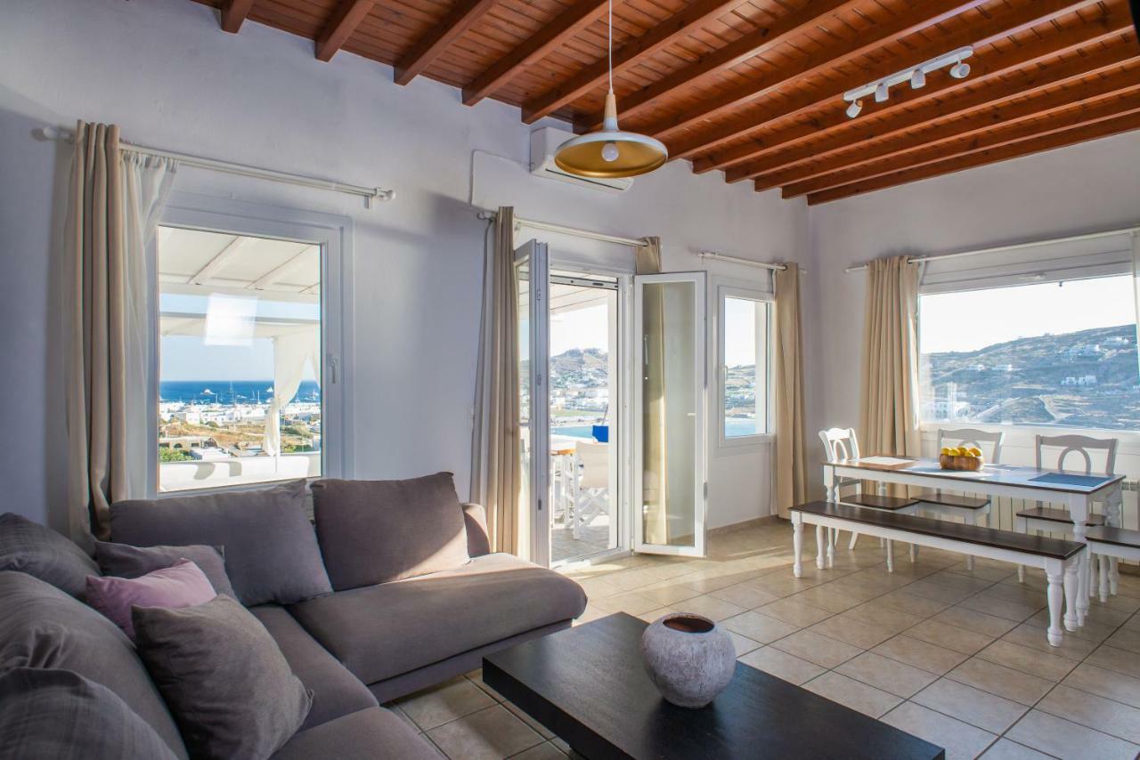 The Corfos Hills House Villa Mykonos Town Dış mekan fotoğraf